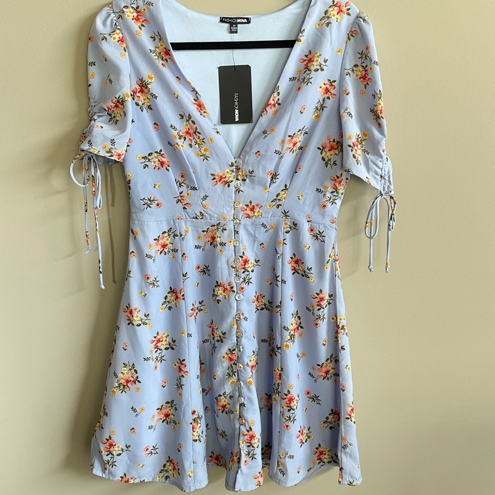 New Gentle Touch Floral Mini Dress (didn’t fit me)